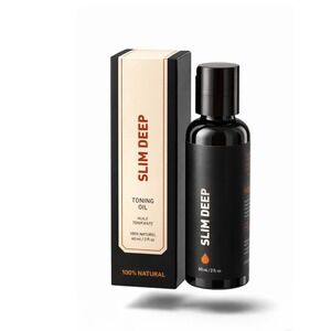 WAY OF WILL SLIM DEEP Toning Oil 100 Natural 2 fl oz Skin Firming Body Treatment
